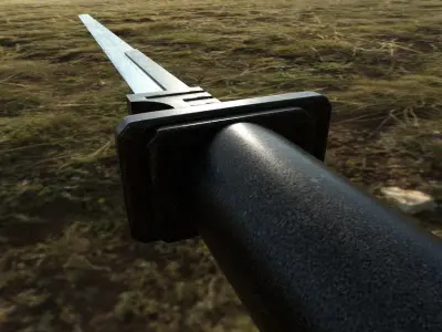 Sword in sky 3D model