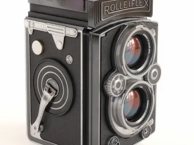 Phorocamera Rolleiflex 3D model