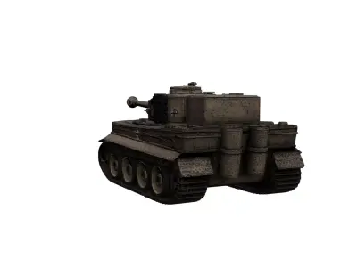 Tiger Tank Free 3D model purchase