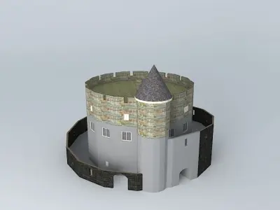 The Citadel castle Free 3D model