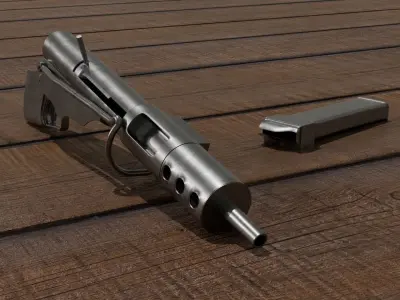Sten Machinepistol 3D model