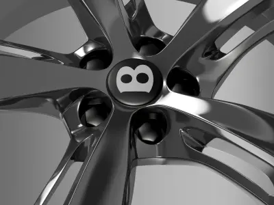 Bentley Continental GT Speed 2015 rim 3D model