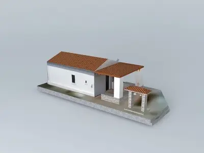 Church house Free 3D model purchase