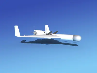 Harpy 1 UAV  3D model