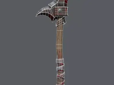 Stylized RPG Weapons PACK 1 Low-poly 3D model
