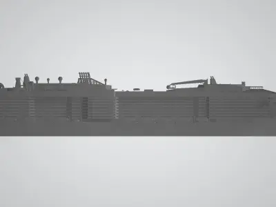 Spectrum Of The Seas cruise ship 3D print model 3D print model