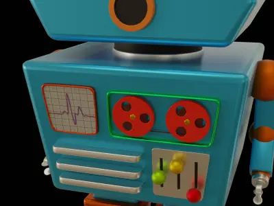 Toy Robot  3D model
