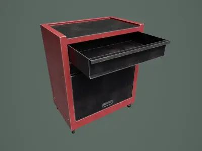 Tool Box 01 Low-poly 3D model purchase