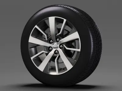 Toyota ProAce Verso wheel 2017 3D model