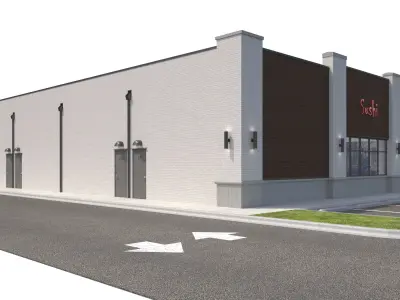 Retail-185 Retail Store 3D model