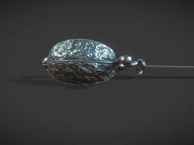 Crusader Rapier Sword that is Game Ready Low-poly 3D model