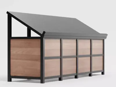 -Food Stand- 3D model