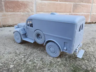 Dodge WC54 - scale model kit 3D print model