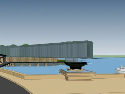 Sketchup Building Z4 3D model