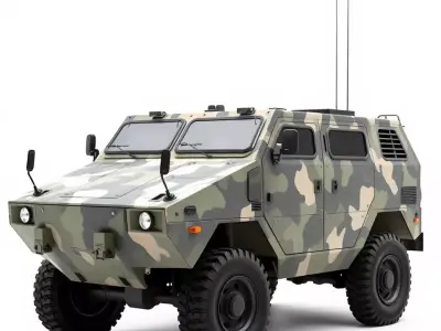 Camouflage Armored Vehicle model pack Low-poly 3D model from CGTrader - Low-poly