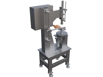 Spin welding machine 3D model