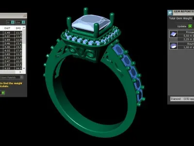 ring code 38 3D print model