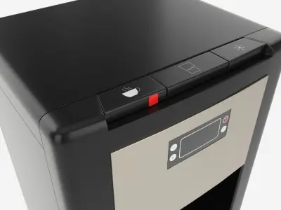 Bottom Load Water Dispenser 01 3D model