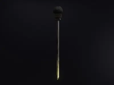 Japan sword 3D model  Free 3D model