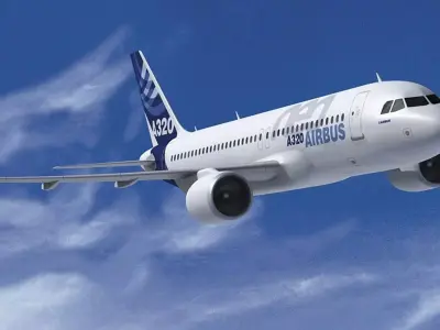 Airbus A320 3D model