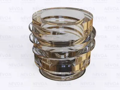 Neck finish - SP 415 - 13 - M - BDF - voluntary standard 3D model