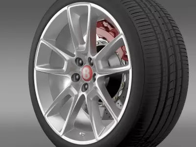 Bentley Continental GT V8 S 2015 3D model