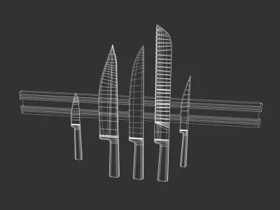  Magnetic Knife Rack Model 