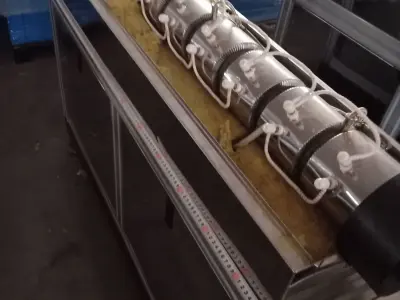 Melt-blown fabric extrusion molding machine  3D model