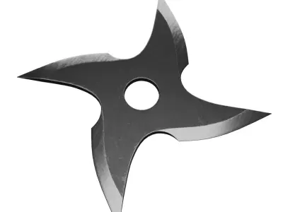 Shuriken Free low-poly 3D model