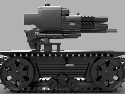 Drone 2 - war machine 3D model