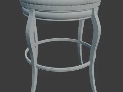 Home Seat Stool Free low-poly 3D model