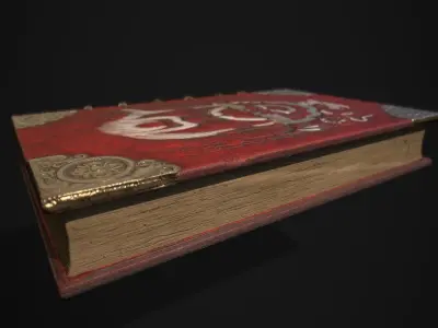 Emperor Book Low-poly 3D model