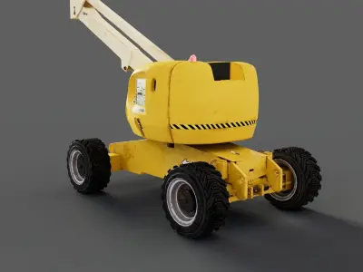 Telescopic Boom Lift 3D model