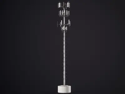 Telecommunication Cell Tower PBR 3D model