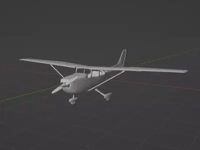 C172 Model Free 3D print model