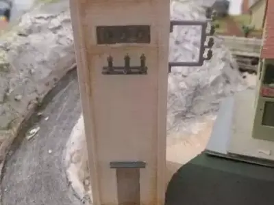 Electric transformation station Modelisme HO 3D print model