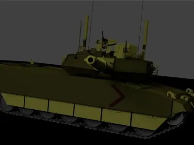 Leopard 2A7V 3D model