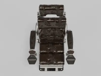 SciFi Armchair 3D model