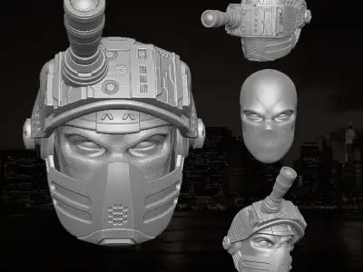 Night Viper Fan Art Kit 3D printable File For Action Figures 3D print model