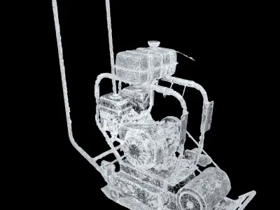 Ramming machine Scan Test Free Free 3D model