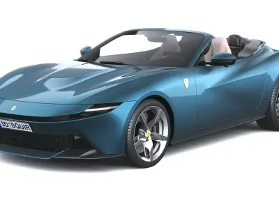 Ferrari Amalfi Spider 2027 3D model