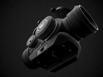 Vortex Optics Sparc II Red Dot Sigh Low-poly 3D model