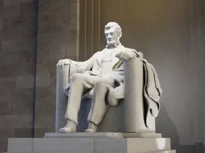 Abraham Lincoln Low Poly Low-poly 3D model