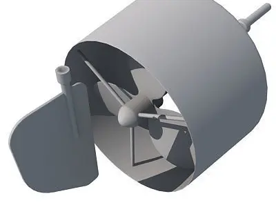 Detailed Propeller 4 3D model
