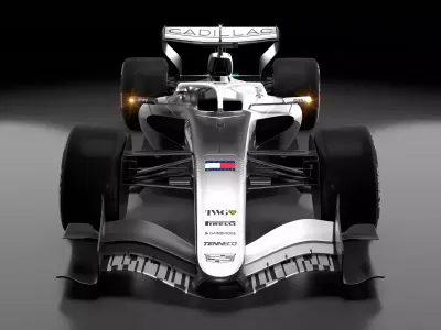 2026 Cadillac F1 plus Photoshop files 3D model