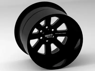 Forged rim Moto Metal-MO402 3D model