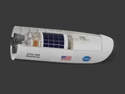 NASA HAVOC Crew Transfer Vehicle 3D model