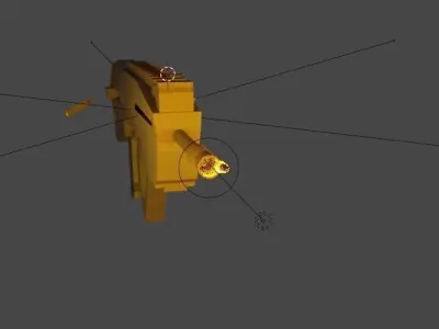 TAR21 for making Games and Animation Low-poly 3D model