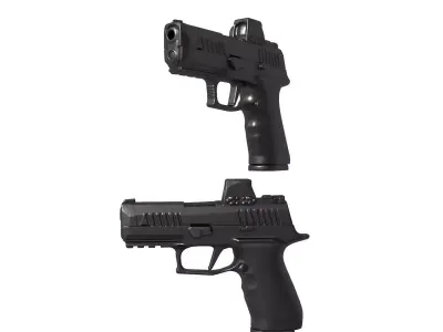 Advertising  Sig Sauer P320 3D print model