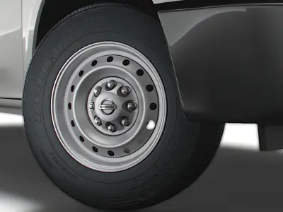 Nissan NV Cargo 2022 wheel 3D model